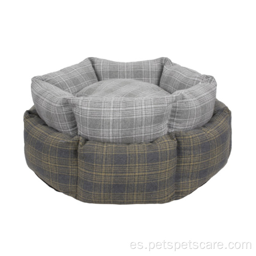 Cama para mascotas que se calienta Sofá Cama para perros hexagonal para dormir